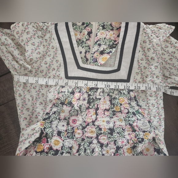 Jody Of California Vintage 1970's Prairie Dress Sz 5 - Picture 6 of 8